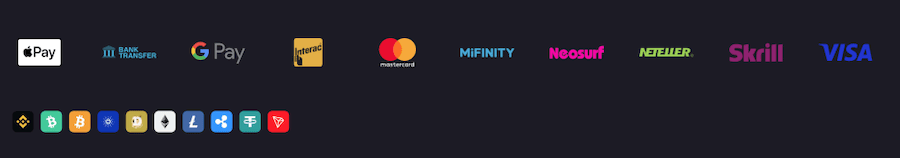 SpinAura-moyens-de-paiement SpinAura moyens de paiement, Visa, Mastercard, Apple Pay et plus